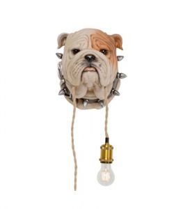 LAMPA DE PERETE ANIMAL DOG HEAD
